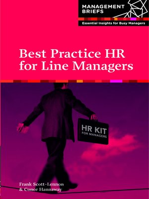 cover image of HR for Line Managers